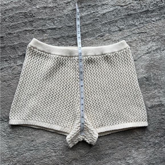 Aerie Knit Crochet Boho High Waist Shorts | XL - Picture 5 of 6